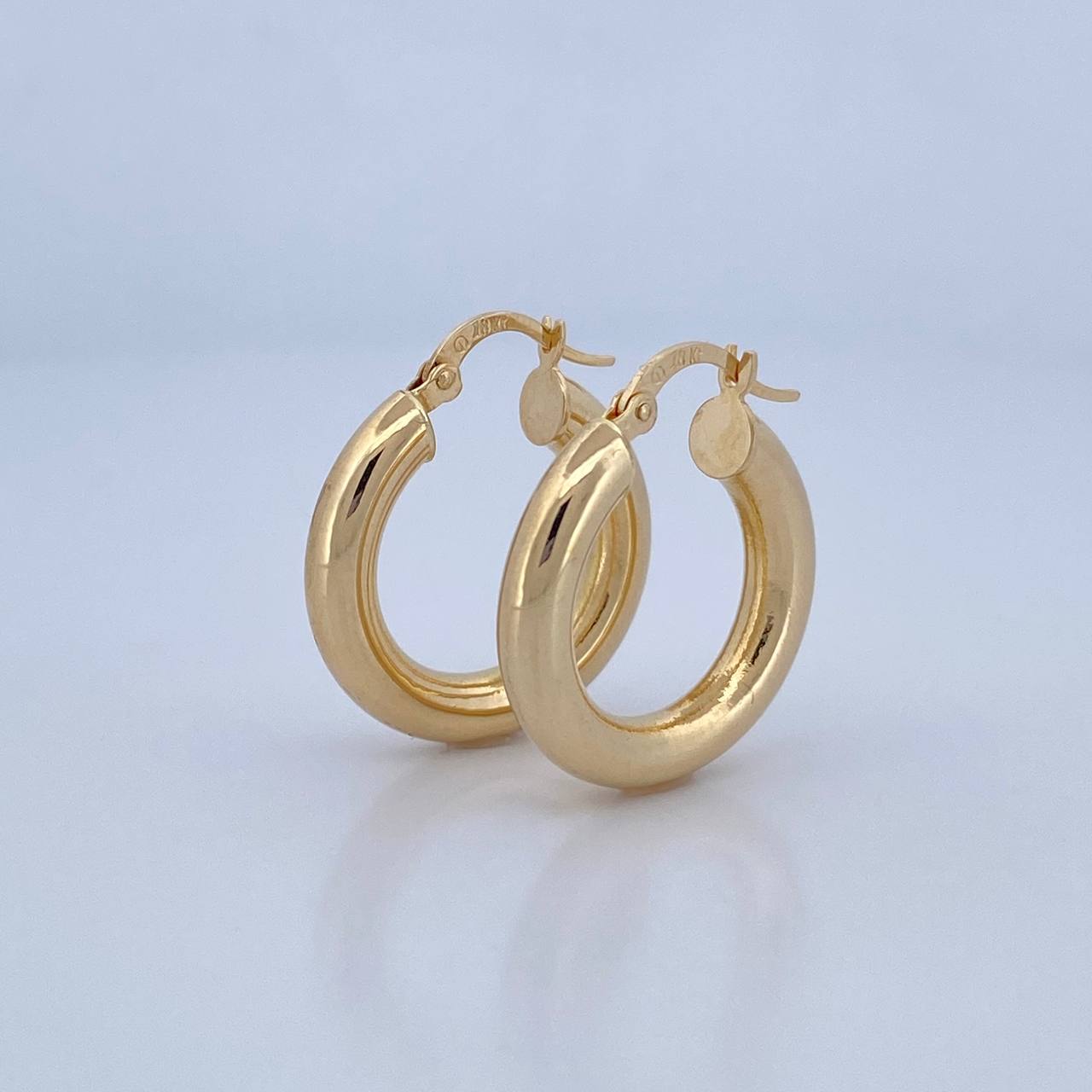 Candongas Jass 3.7gr / 2.5cm / Oro 18K $