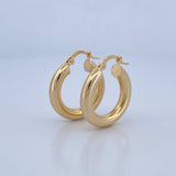 Candongas Jass 3.7gr / 2.5cm / Oro 18K $
