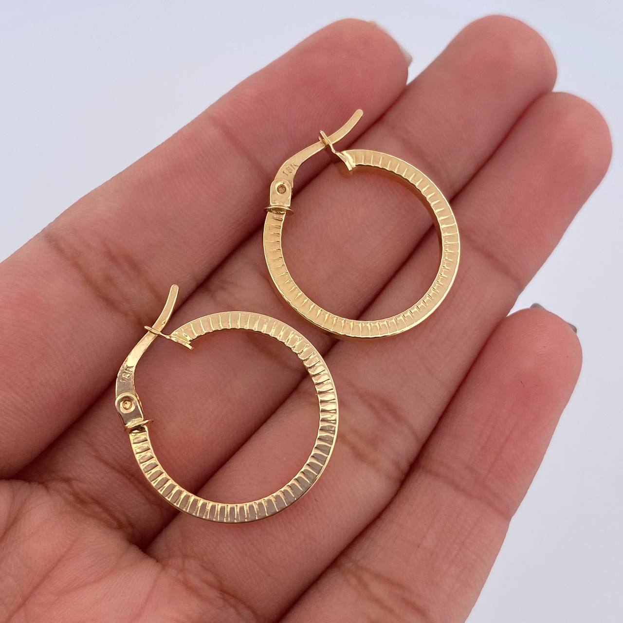 Candongas Maribel 1.75gr / 2cm / Oro 18K $