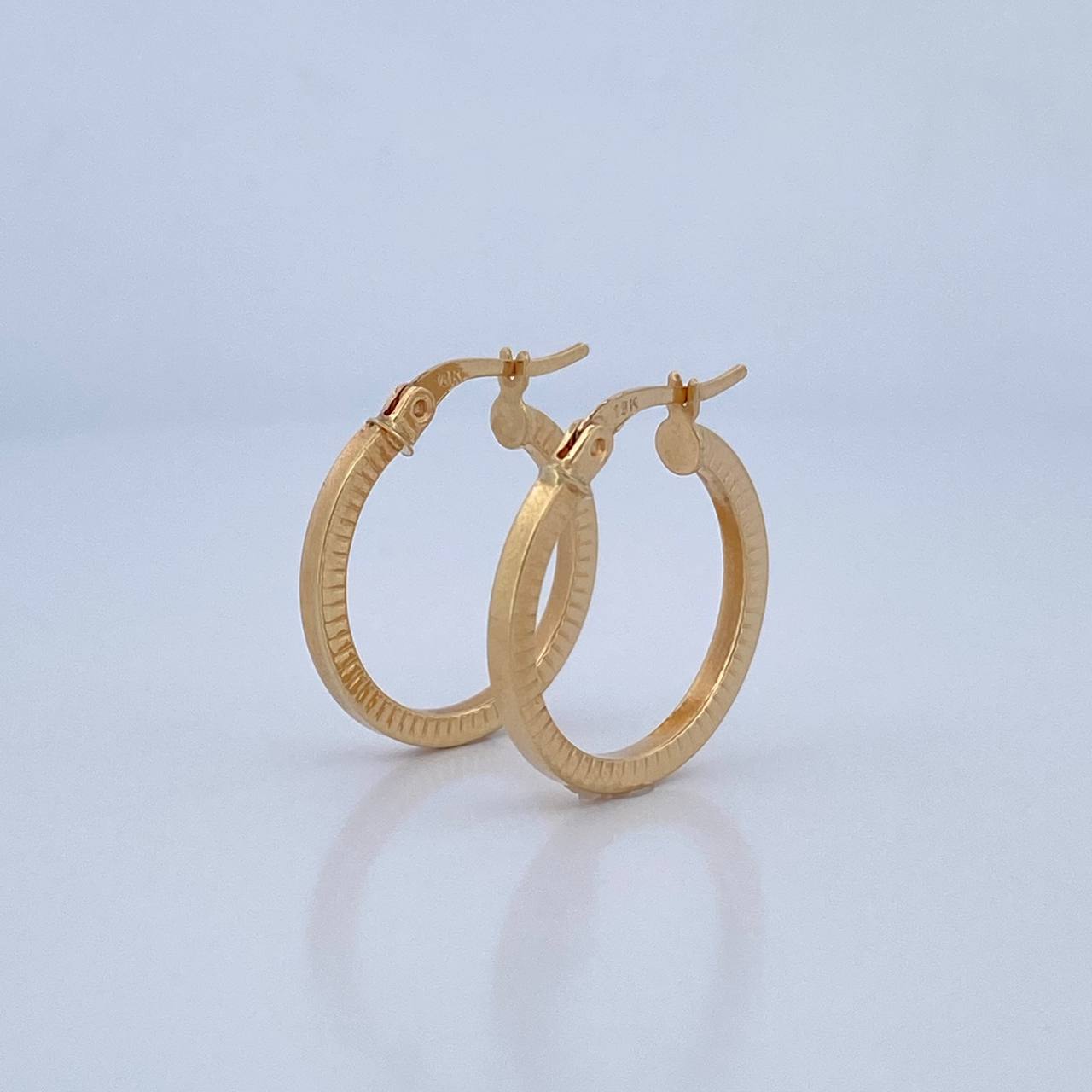Candongas Maribel 1.75gr / 2cm / Oro 18K $