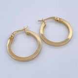Candongas Diani 1.85gr / 2cm / Oro 18K $