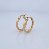 Candongas Diani 1.85gr / 2cm / Oro 18K $