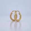 Candongas Zion 1.2gr / 1.5cm / Oro 18K $