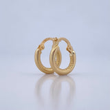 Candongas Zion 1.2gr / 1.5cm / Oro 18K $