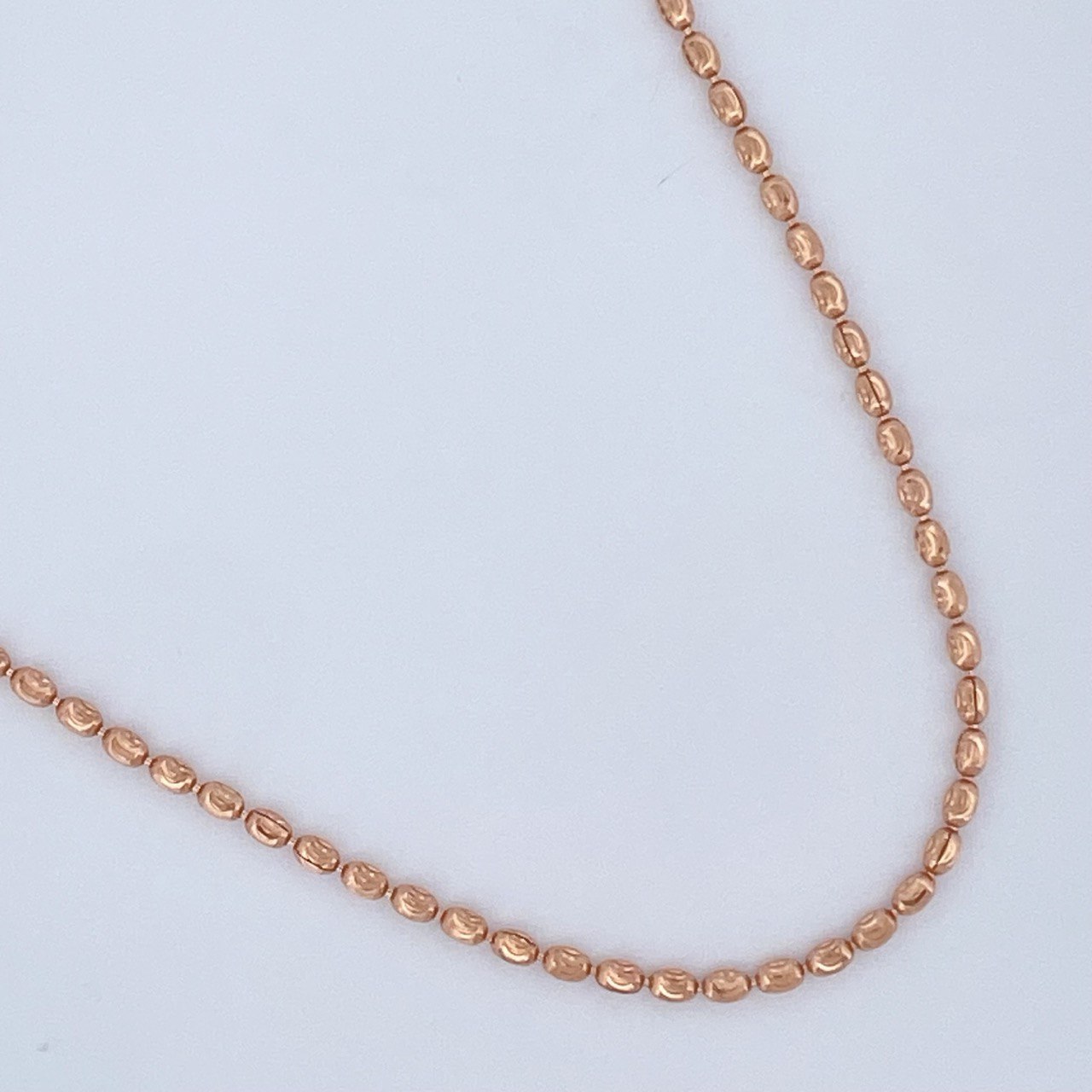 Cadena Militar 7gr / 50.3cm / Oro Rosa +3 18K &