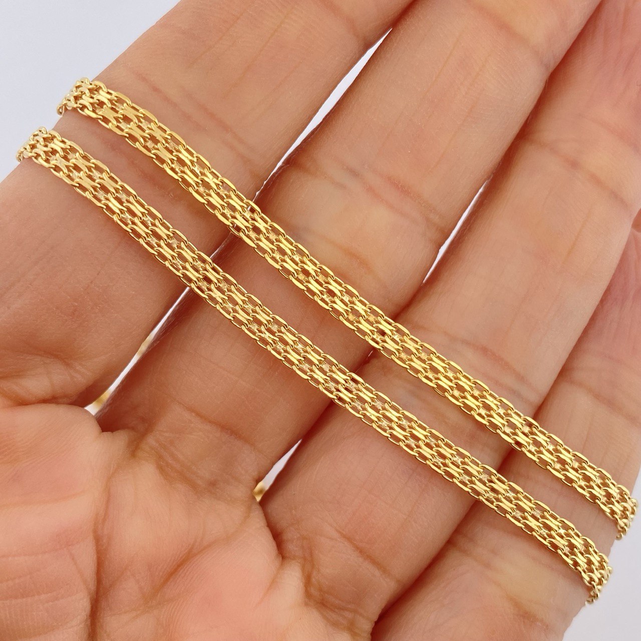Cadena China 6.95gr / 50.5cm / Oro Amarillo +1 18K &
