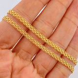 Cadena China 6.95gr / 50.5cm / Oro Amarillo +1 18K &
