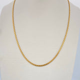 Cadena China 4gr / 60cm / Oro Amarillo +1 18K &
