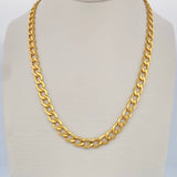 Cadena Cubana 13.7gr / 65cm / Oro Amarillo +1 18K &