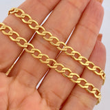 Cadena Cubana 13.7gr / 65cm / Oro Amarillo +1 18K &