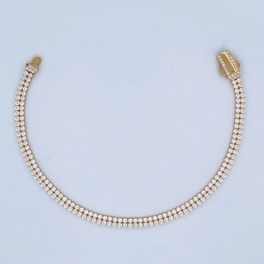 Pulso Fancy 6.1gr / 18.5cm / Oro Amarillo +3 18K &