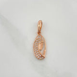 Dije Virgen Maria 1.1gr / 2.5cm / Oro Rosa 18K %