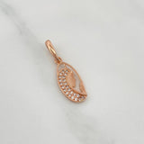 Dije Virgen Maria 1.1gr / 2.5cm / Oro Rosa 18K %