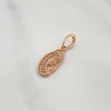 Dije Virgen Maria 1.1gr / 2.5cm / Oro Rosa 18K %