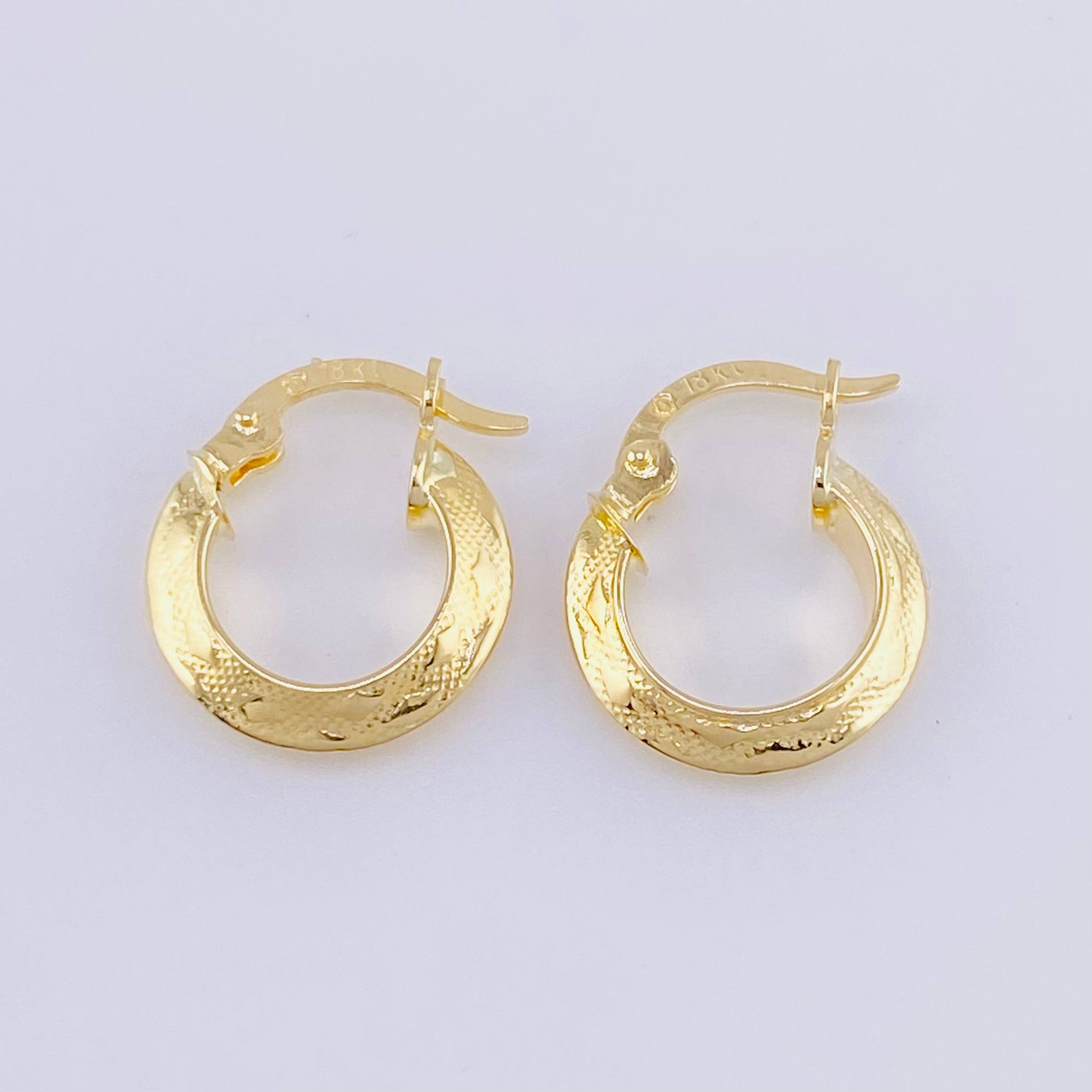 Candongas Sam 1.2 g / 2.6 cm Oro Amarillo 18K