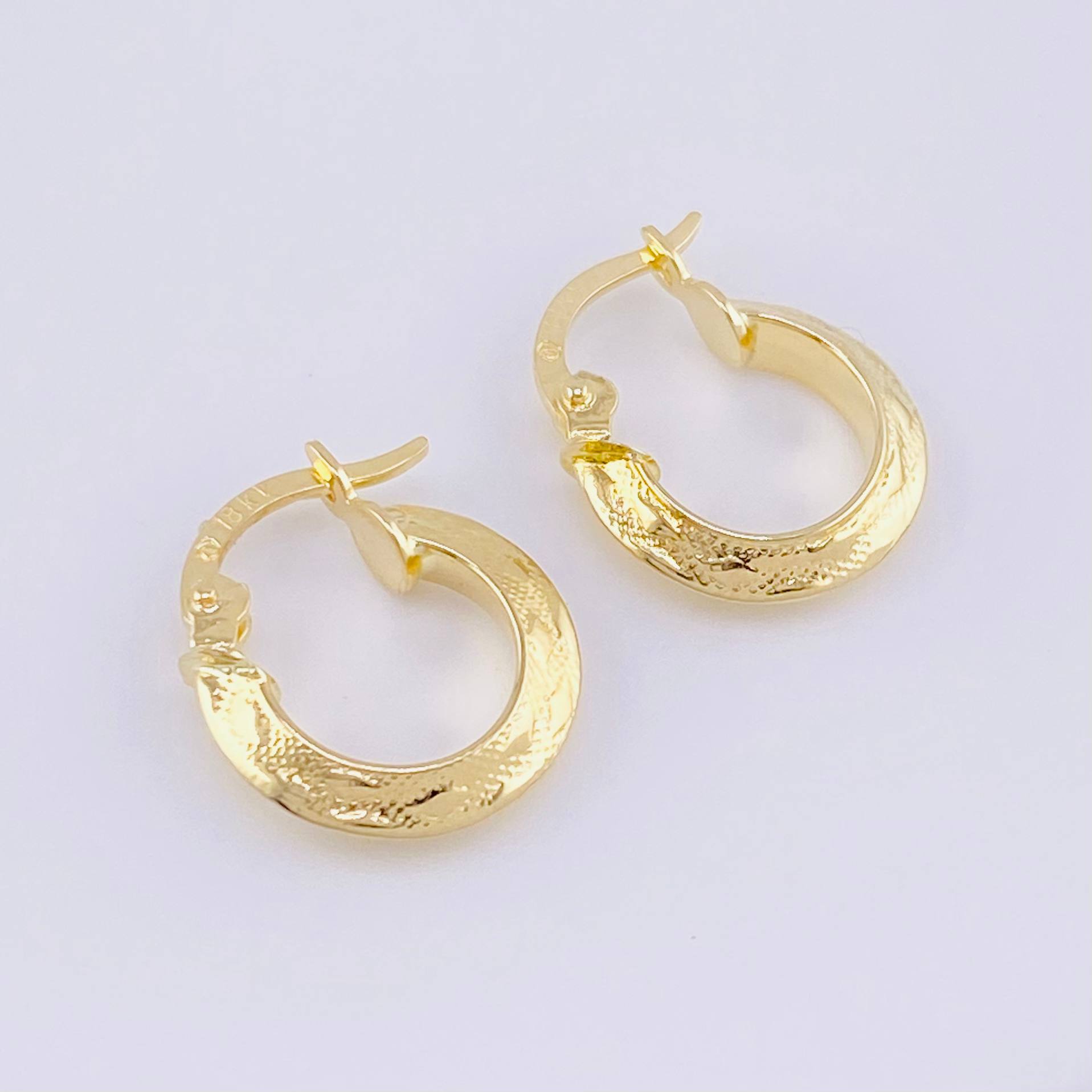 Candongas Sam 1.2 g / 2.6 cm Oro Amarillo 18K
