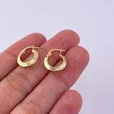 Candongas Sam 1.2 g / 2.6 cm Oro Amarillo 18K