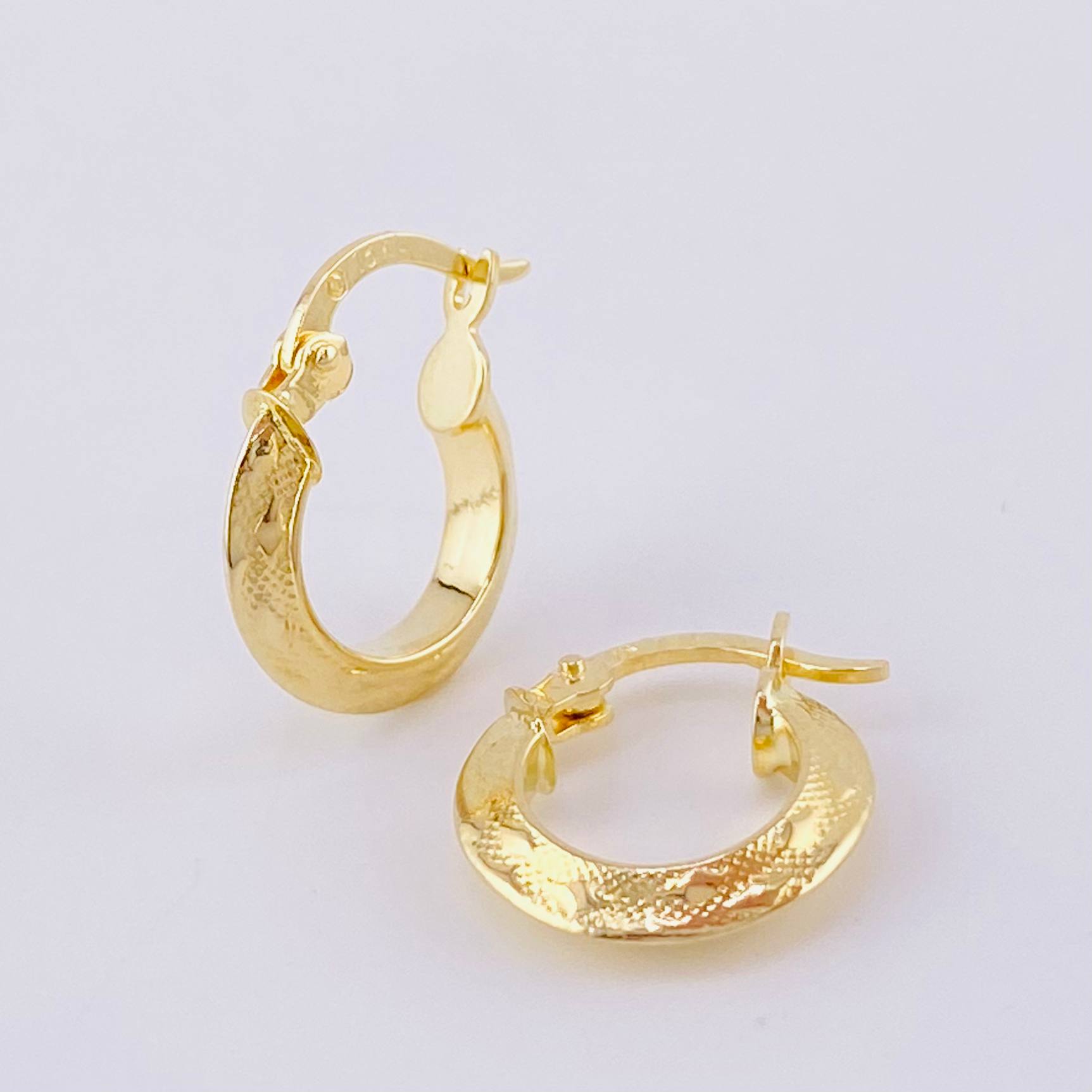 Candongas Sam 1.2 g / 2.6 cm Oro Amarillo 18K