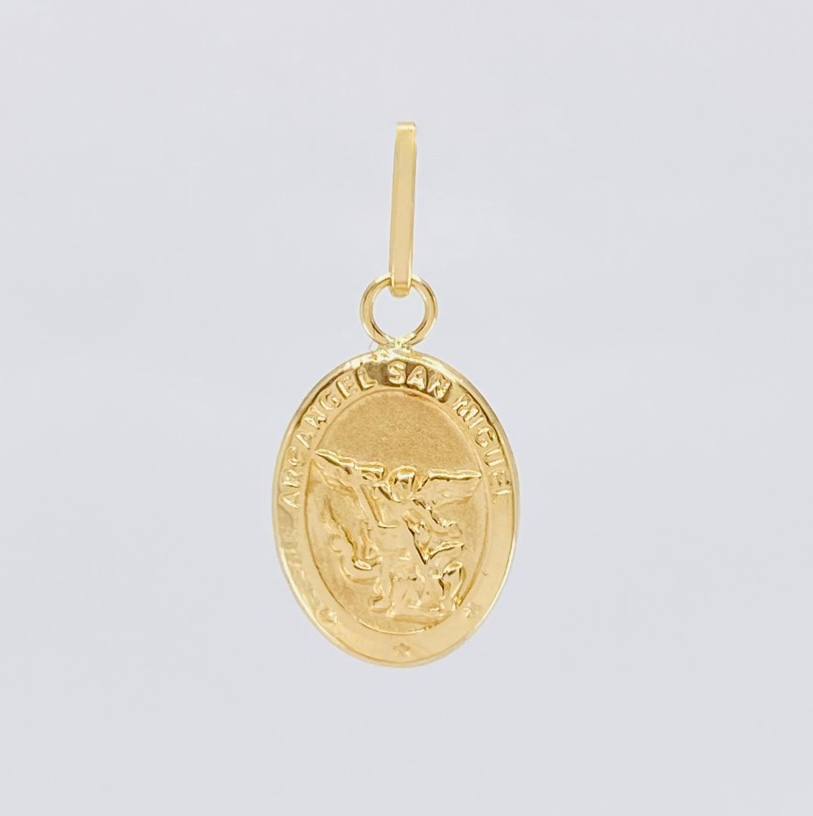 Dije San Miguel Arcangel 0.75 g / 2 cm Oro Amarillo 18K