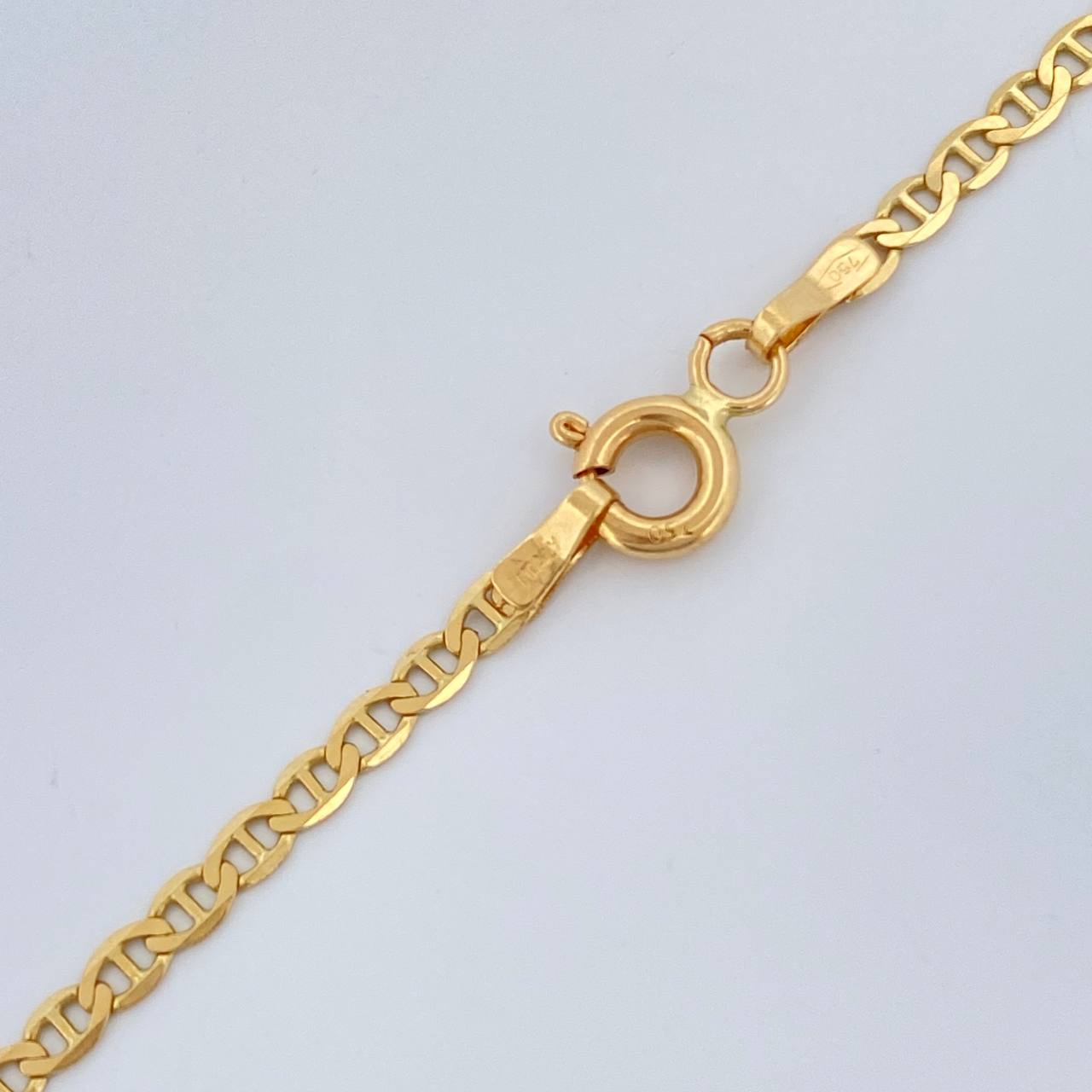 Cadena Escalera Plana 4gr / 60cm / 2mm Oro Amarillo +3 $