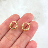 Candongas Nia 1.15gr / 1.3cm / Oro Amarillo 18K ©