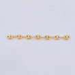 Herraje Retazo GC 7 Eslabones 0.45gr / 4.5cm / 3.35mm Oro Amarillo 18K ©