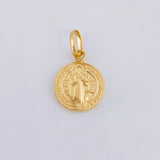 Dije San Benito 0.7gr / 2cm / Oro Amarillo 18K