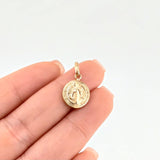 Dije San Benito 0.7gr / 2cm / Oro Amarillo 18K