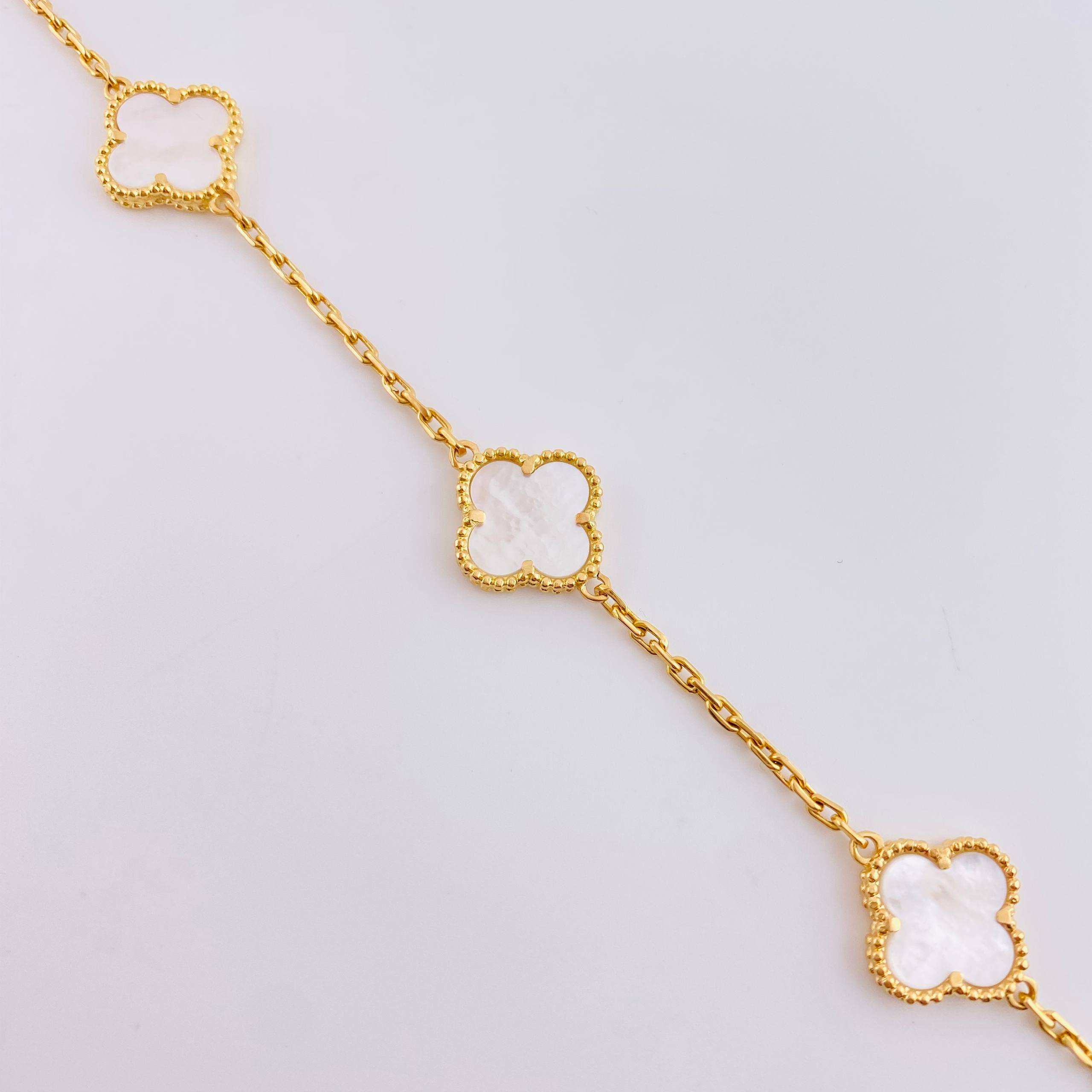 Cadena Trebol Aro Seguido 23.3gr / 40cm / 2.15mm Oro Amarillo Nac.Esp. 18K *