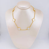 Cadena Trebol Aro Seguido 23.3gr / 40cm / 2.15mm Oro Amarillo Nac.Esp. 18K *