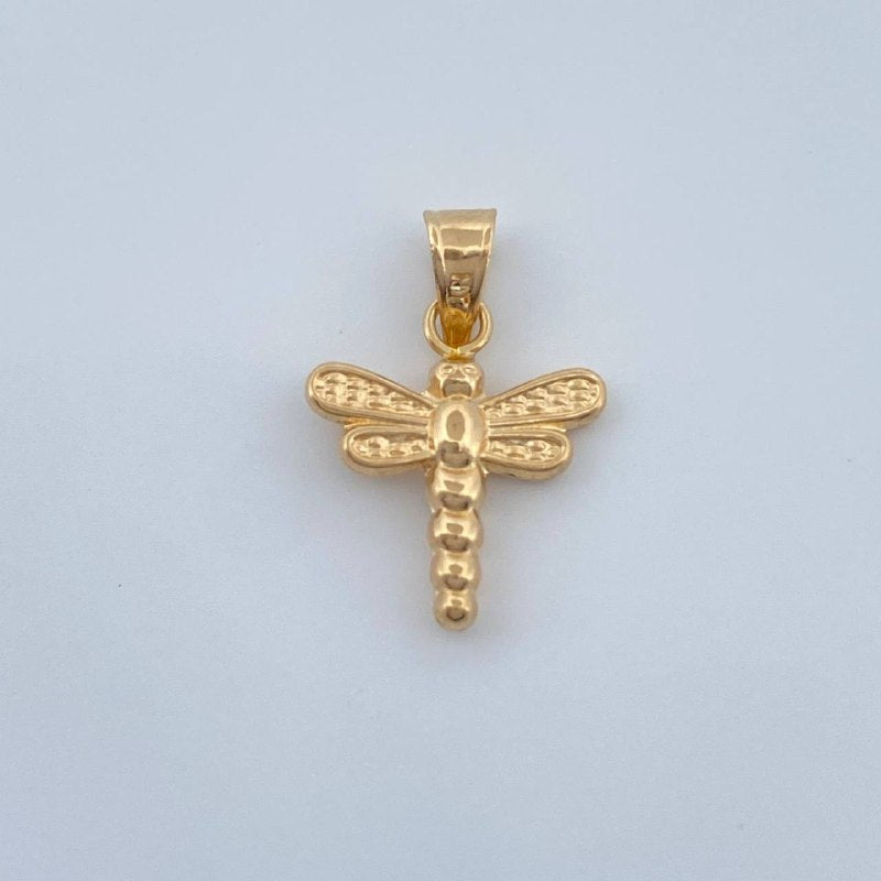 Dije Libelula 0.5gr / 1.8cm / Oro Amarillo 18K &