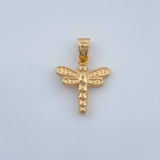 Dije Libelula 0.5gr / 1.8cm / Oro Amarillo 18K &