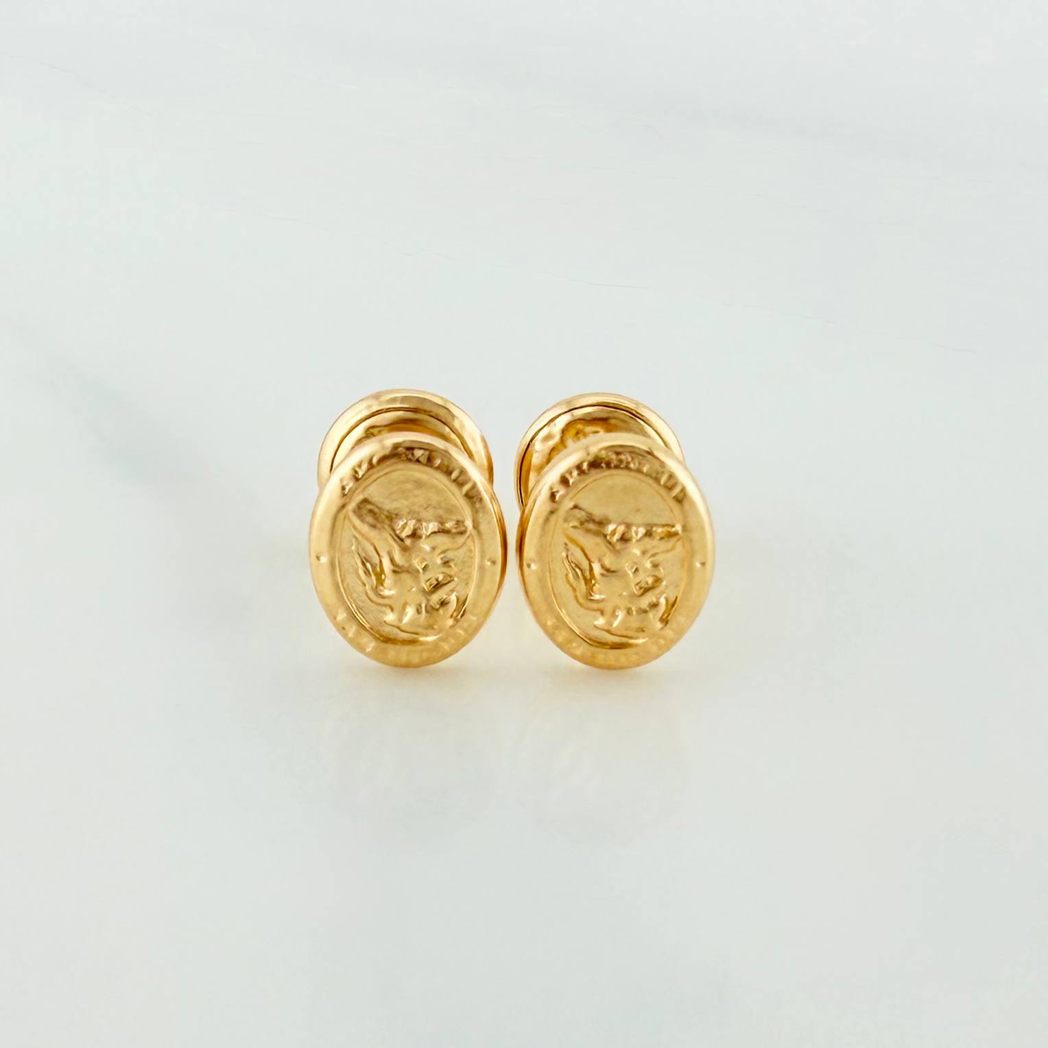 Topos San Miguel Arcangel 0.7 g / 5.8 mm Oro Amarillo 18K