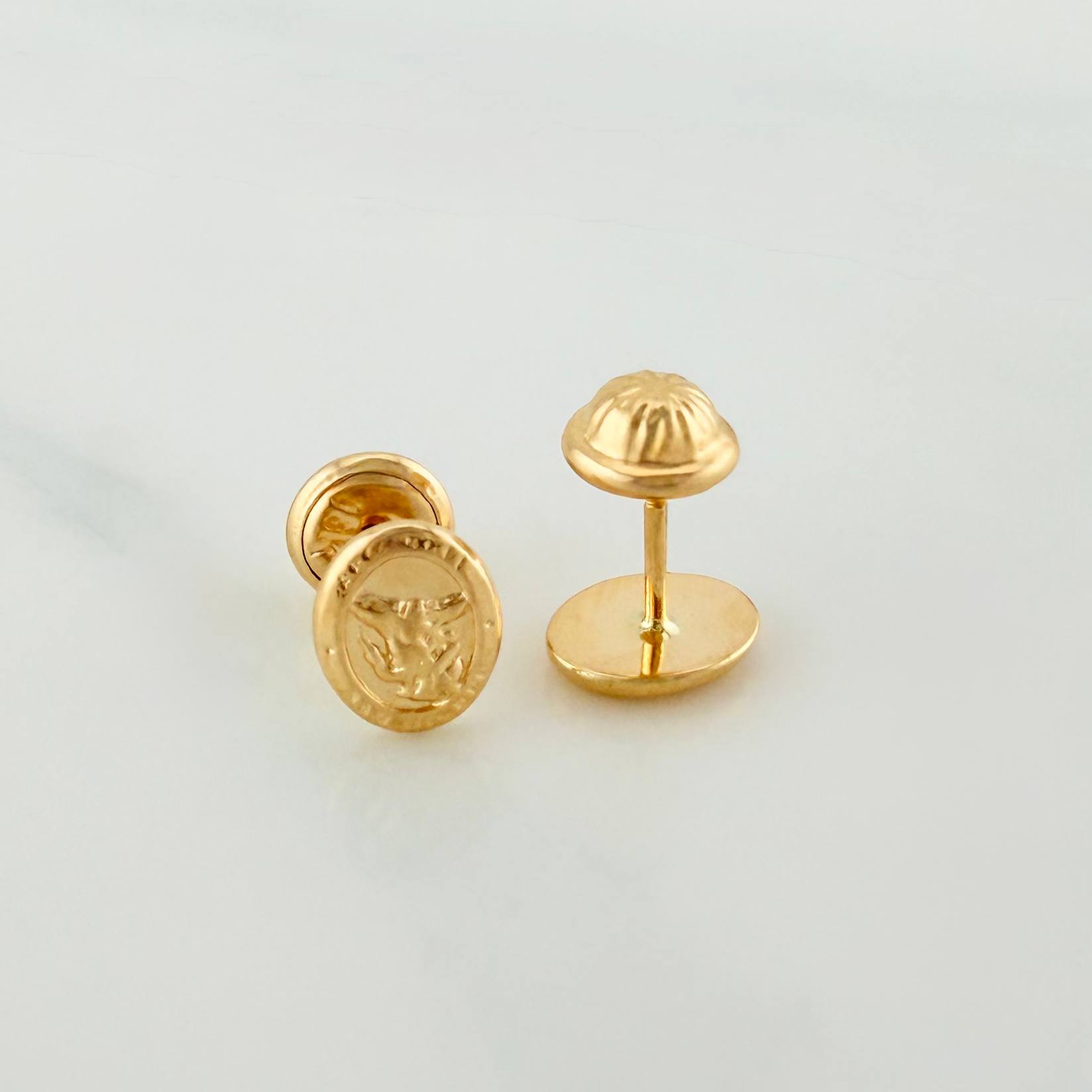 Topos San Miguel Arcangel 0.7 g / 5.8 mm Oro Amarillo 18K