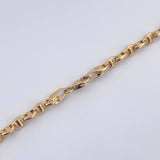 Cadena Escalera 9.2gr / 59.8cm / 3.3mm Oro Amarillo +3 18K $