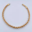 Pulso Lazo 3.85gr / 19.5cm / 3.9mm Oro Amarillo +3 18K $
