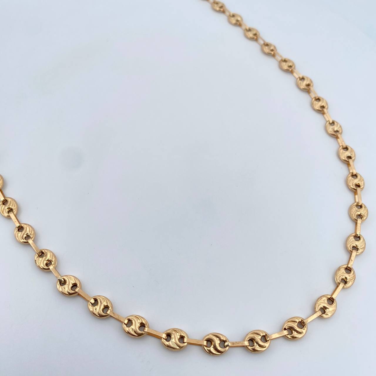 Cadena GC 14.5gr / 62.5cm / 5.8mm Diamantado Oro Amarillo 18K $