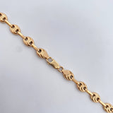Cadena GC 14.5gr / 62.5cm / 5.8mm Diamantado Oro Amarillo 18K $