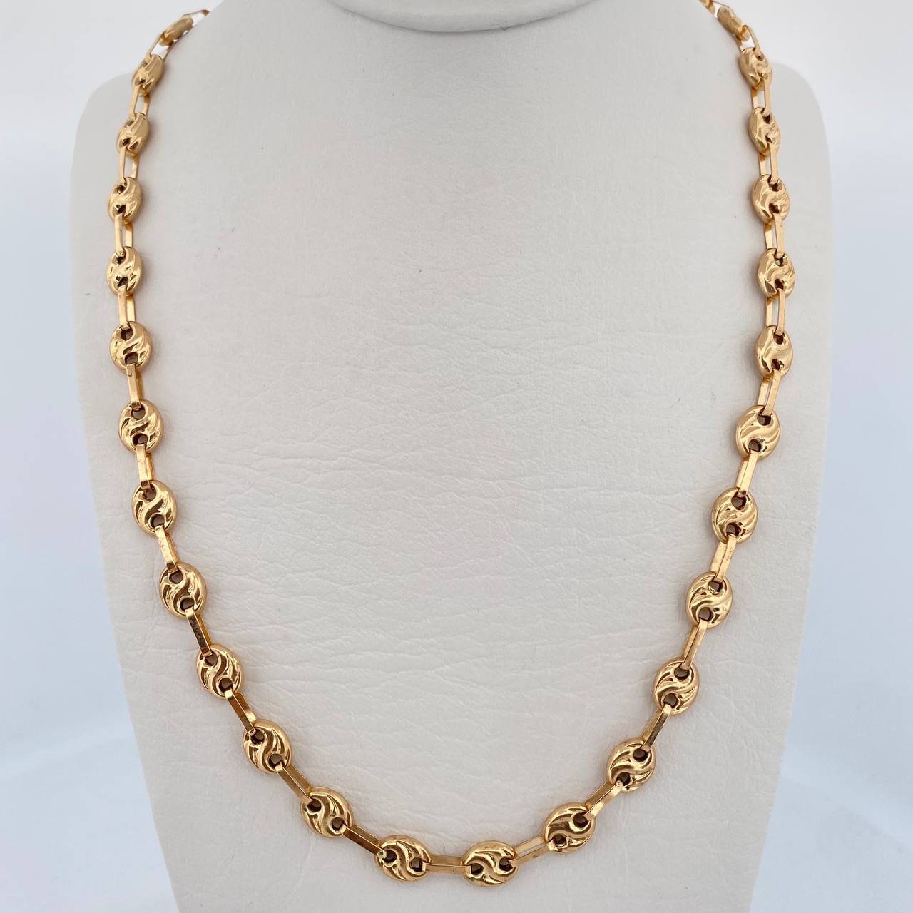 Cadena GC 14.5gr / 62.5cm / 5.8mm Diamantado Oro Amarillo 18K $