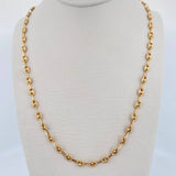 Cadena GC 6.2gr / 41.6cm / 4.1mm Diamantado Oro Amarillo 18K $