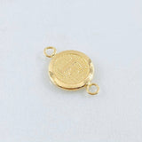 Herraje Letra F 0.6gr / 1.8cm / Oro Amarillo 18K