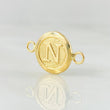 Herraje Letra N 0.65gr / 1.7cm / Oro 18K