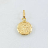 Dije Letra R 0.65gr / 2cm / Oro Amarillo 18K ©