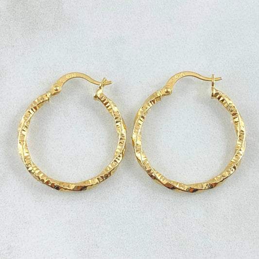 Candongas Sami 1.55gr / 1.6cm / Oro Amarillo 18K