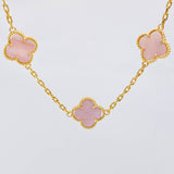 Cadena Aro Seguido Trebol 23.05 g / 43 cm / 2.1 mm Oro Amarillo 18K