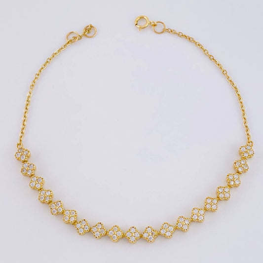 Pulso Modulable Volga Secuencia De Volga 4.5 g / 19 cm - 18.1 cm / 1.3 mm Oro Amarillo 18K