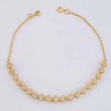 Pulso Modulable Volga Secuencia De Volga 4.5 g / 19 cm - 18.1 cm / 1.3 mm Oro Amarillo 18K