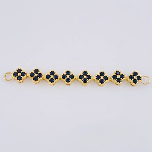Herraje Retazo Secuencia Trebol 1.95 g / 5 cm Oro Amarillo 18K