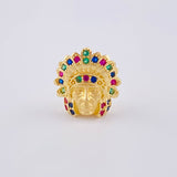 Herraje Indio 2.3 g / 1 cm Oro Amarillo 18K
