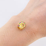 Herraje Indio 2.3 g / 1 cm Oro Amarillo 18K